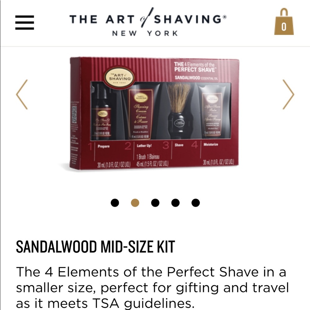 The Art of Shaving Men’s kit